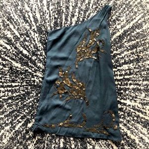 Embroidered Dress S NWT